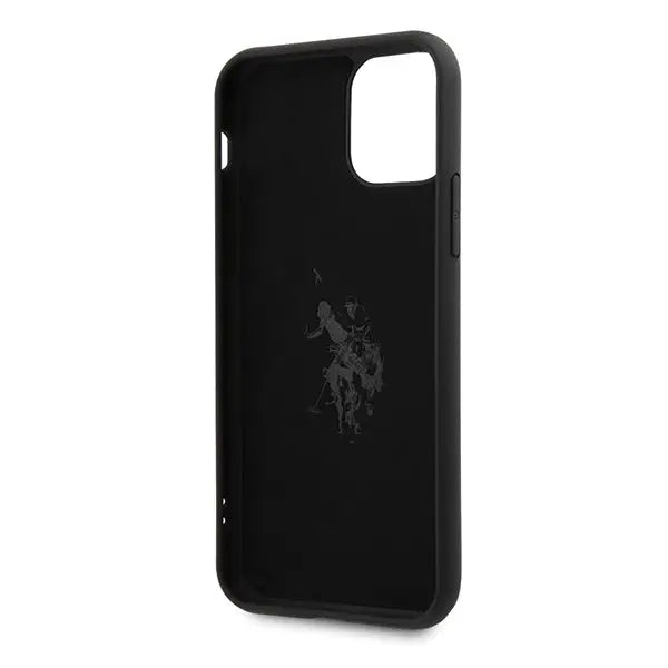 US Polo USHCN65SLHRBK iPhone 11 Pro Max czarny/black Silicone Collection - Cell phone cases and covers<<<HurtelXML