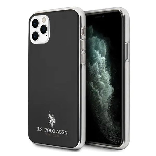 US Polo USHCN65TPUBK iPhone 11 Pro Max czarny/black Shiny - Cell phone cases and covers<<<HurtelXML