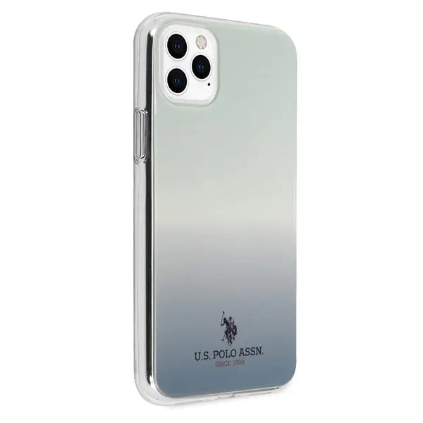 US Polo USHCN65TRDGLB iPhone 11 Pro Max blue/blue Gradient Pattern Collection - Cell phone cases and covers<<<HurtelXML