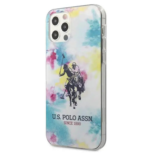 US Polo USHCP12LPCUSML iPhone 12 Pro Max 6,7’’ multicolor Tie & Dye Collection - Cell phone cases and covers<<<HurtelXML