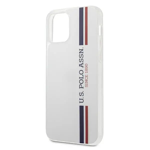 US Polo USHCP12LPCUSSWH iPhone 12 Pro Max 6,7’’ biały/white Tricolor Collection - Cell phone cases