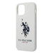 US Polo USHCP12MSLHRWH iPhone 12/12 Pro 6,1’’ biały/white Silicone Collection - Cell phone cases and covers<<<HurtelXML
