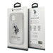 US Polo USHCP12MSLHRWH iPhone 12/12 Pro 6,1’’ biały/white Silicone Collection - Cell phone cases and covers<<<HurtelXML