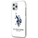 US Polo USHCP12MTPUHRWH iPhone 12/12 Pro 6.1’’ white Shiny Big Logo - Cell phone cases and covers<<<HurtelXML