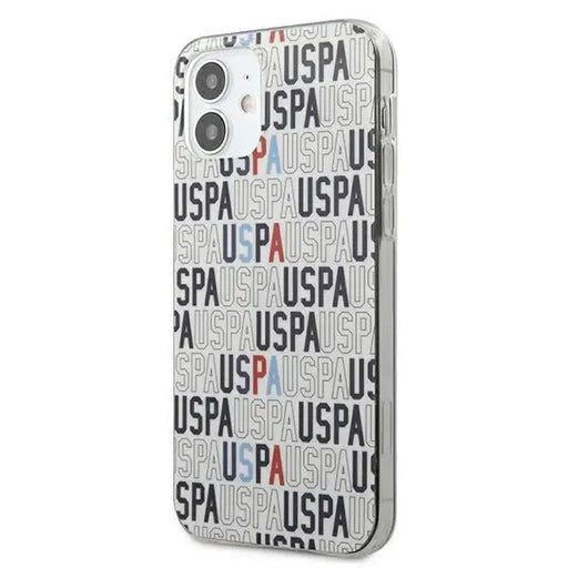 US Polo USHCP12SPCUSPA6 iPhone 12 mini 5,4’’ biały/white Logo Mania Collection - Cell phone cases and covers<<<HurtelXML