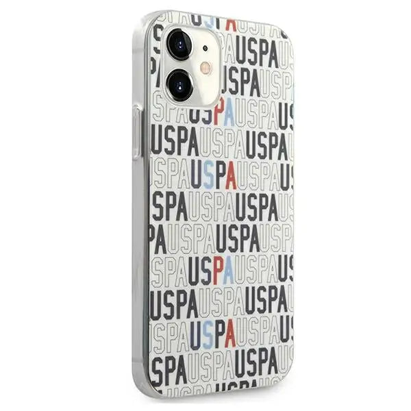 US Polo USHCP12SPCUSPA6 iPhone 12 mini 5,4’’ biały/white Logo Mania Collection - Cell phone cases and covers<<<HurtelXML