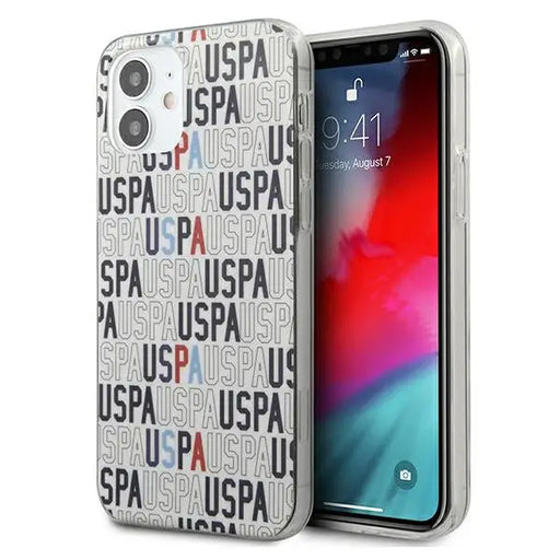 US Polo USHCP12SPCUSPA6 iPhone 12 mini 5,4’’ biały/white Logo Mania Collection - Cell phone cases and covers<<<HurtelXML