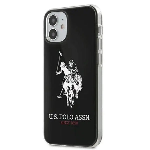US Polo USHCP12STPUHRBK iPhone 12 mini 5,4’’ czarny/black Shiny Big Logo - Cell phone cases and covers<<<HurtelXML