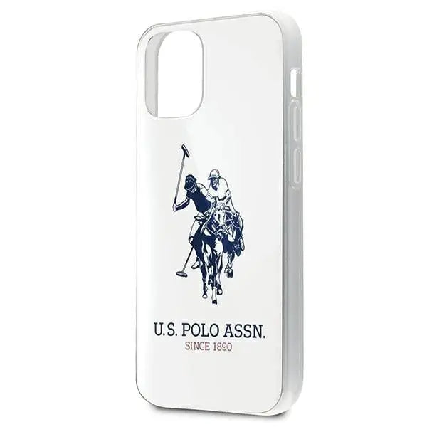 US Polo USHCP12STPUHRWH iPhone 12 mini 5,4’’ biały/white Shiny Big Logo - Cell phone cases and covers<<<HurtelXML