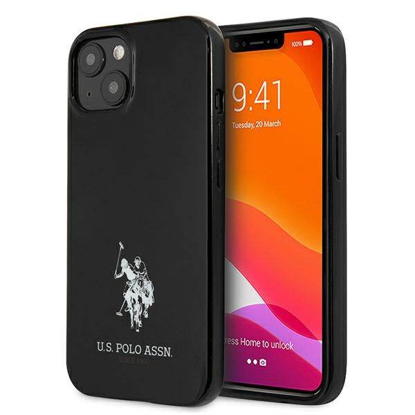US Polo USHCP13SUMHK iPhone 13 mini 5.4’’ black/black hardcase Horses Logo - Cell phone cases and covers<<<HurtelXML