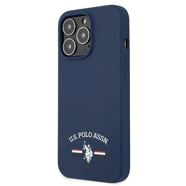 US Polo USHCP13XSFGV iPhone 13 Pro Max 6,7’’ granatowy/navy Silicone Collection - Cell phone cases