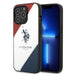 US Polo USHCP14LPSO3 iPhone 14 Pro 6.1’’ white/white Tricolor Embossed - Cell phone cases and covers<<<HurtelXML