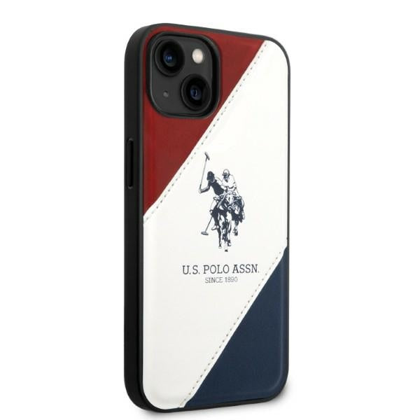 US Polo USHCP14MPSO3 iPhone 14 Plus 6.7’’ white/white Tricolor Embossed - Cell phone cases and covers<<<HurtelXML