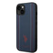 US Polo USHCP14SPFAV iPhone 14 6.1’’ navy blue/navy blue Leather Stitch - Cell phone cases and covers<<<HurtelXML