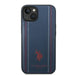 US Polo USHCP14SPFAV iPhone 14 6.1’’ navy blue/navy blue Leather Stitch - Cell phone cases and covers<<<HurtelXML