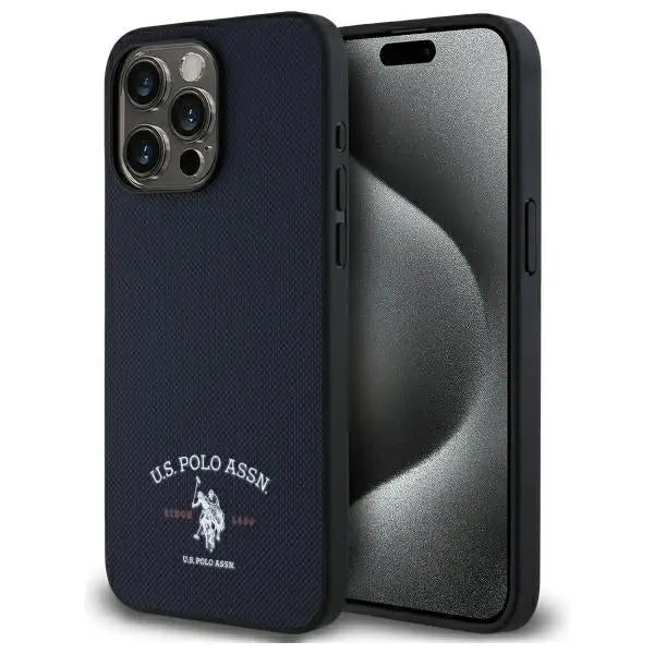 US Polo USHCP15XPARV iPhone 15 Pro Max 6.7’’ Navy Printed DH Logo - Cell phone cases and covers<<<HurtelXML