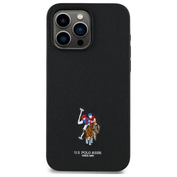 US Polo USHCP15XPEMK iPhone 15 Pro Max 6.7’’ black/black Embroidered DH Color - Cell phone cases and covers<<<HurtelXML