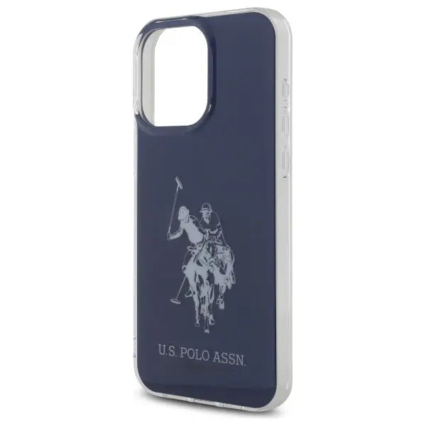 US Polo USHCP15XTPUHRBV iPhone 15 Pro Max 6.7’’ blue/blue Shiny Big Logo - Cell phone cases and covers<<<HurtelXML