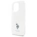 US Polo USHCP15XUSMT iPhone 15 Pro Max 6.7’’ Clear/Transparent IML Printed Double Horse Logo - Cell phone cases