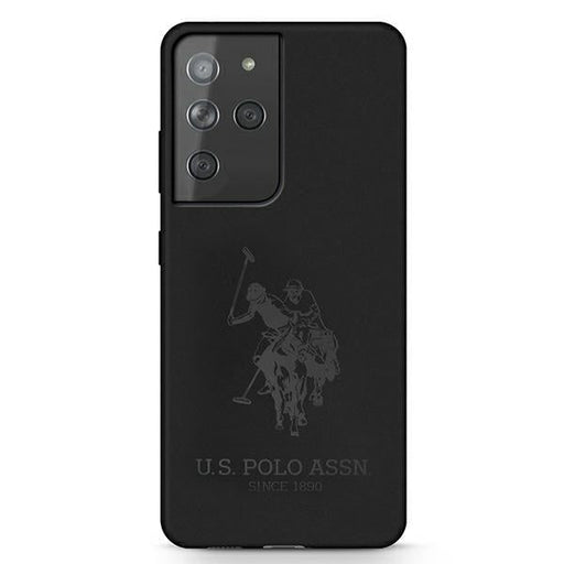 US Polo USHCS21LSLHRTBK S21 Ultra G998 czarny/black Silicone On Tone - Cell phone cases and covers<<<HurtelXML