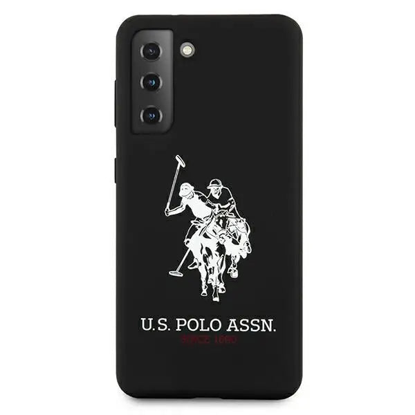 US Polo USHCS21MSLHRBK S21+ G996 czarny/black Silicone Logo - Cell phone cases and covers<<<HurtelXML