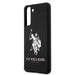 US Polo USHCS21MSLHRBK S21+ G996 czarny/black Silicone Logo - Cell phone cases and covers<<<HurtelXML