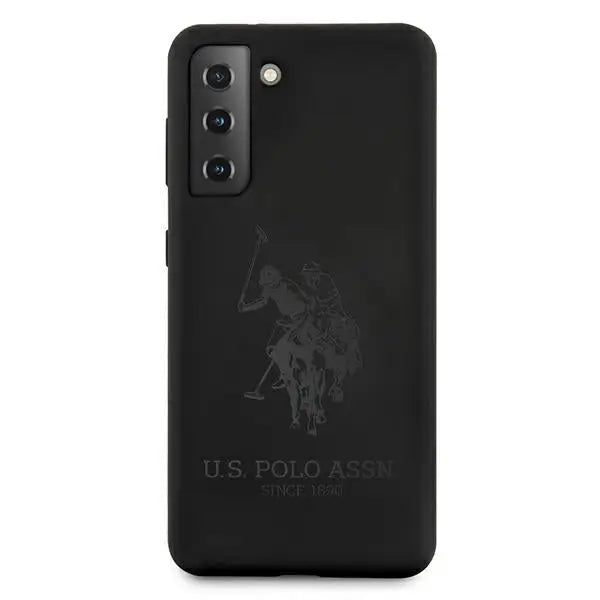 US Polo USHCS21MSLHRTBK S21+ G996 czarny/black Silicone On Tone - Cell phone cases and covers<<<HurtelXML