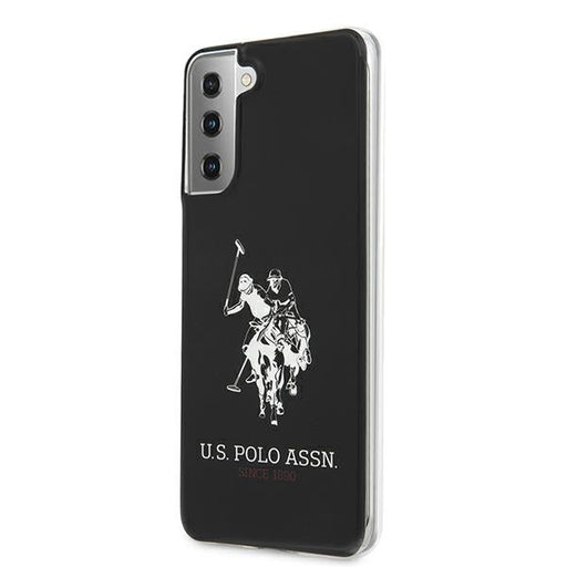 US Polo USHCS21MTPUHRBK S21+ G996 czarny/black Shiny Big Logo - Cell phone cases and covers<<<HurtelXML