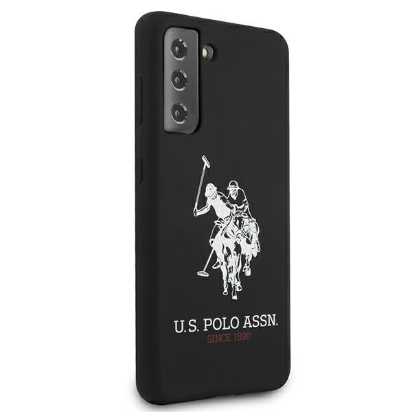 US Polo USHCS21SSLHRBK S21 G991 czarny/black Silicone Logo - Cell phone cases and covers<<<HurtelXML