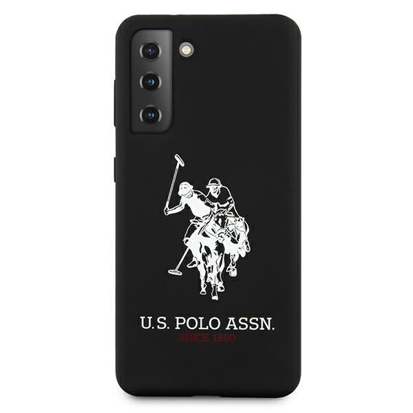 US Polo USHCS21SSLHRBK S21 G991 czarny/black Silicone Logo - Cell phone cases and covers<<<HurtelXML