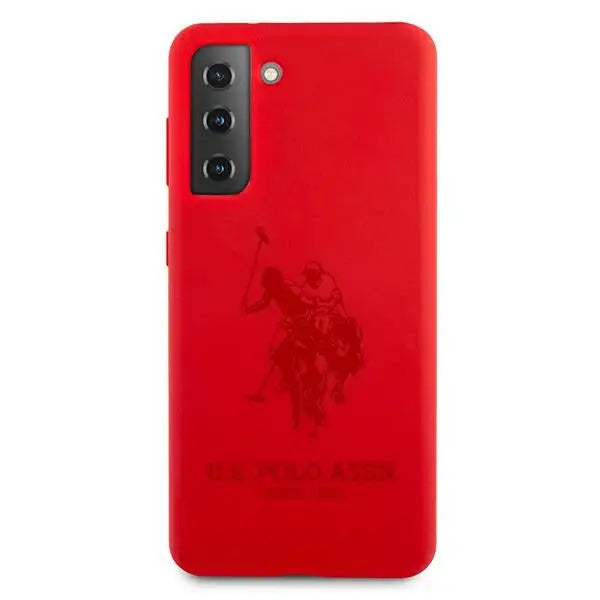 US Polo USHCS21SSLHRTRE S21 G991 czerwony/red Silicone On Tone - Cell phone cases and covers<<<HurtelXML