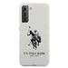 US Polo USHCS21SSLHRWH S21 G991 biały/white Silicone Logo - Cell phone cases and covers<<<HurtelXML