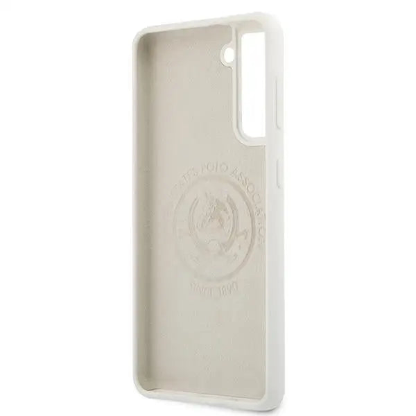 US Polo USHCS21SSLHRWH S21 G991 biały/white Silicone Logo - Cell phone cases and covers<<<HurtelXML