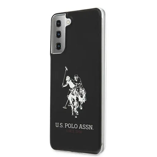 US Polo USHCS21STPUHRBK S21 G991 czarny/black Shiny Big Logo - Cell phone cases and covers<<<HurtelXML