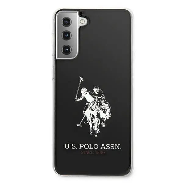 US Polo USHCS21STPUHRBK S21 G991 czarny/black Shiny Big Logo - Cell phone cases and covers<<<HurtelXML