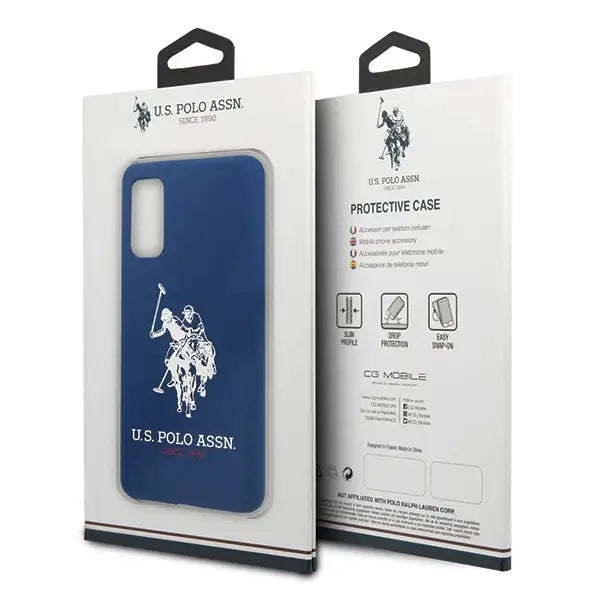 US Polo USHCS62SLHRNV S20 G980 granatowy/navy Silicone Collection - Cell phone cases and covers<<<HurtelXML