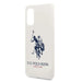 US Polo USHCS62SLHRWH S20 G980 biały/white Silicone Collection - Cell phone cases and covers<<<HurtelXML