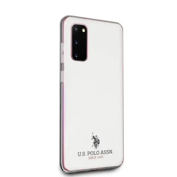 US Polo USHCS62TPUWH S20 G980 biały /white Shiny - Cell phone cases and covers<<<HurtelXML
