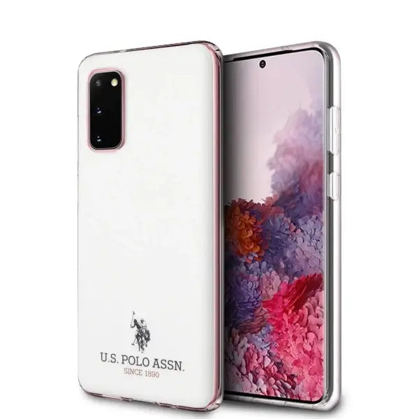 US Polo USHCS62TPUWH S20 G980 biały /white Shiny - Cell phone cases and covers<<<HurtelXML