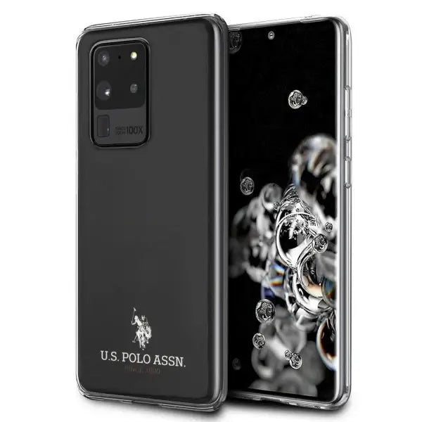 US Polo USHCS69TPUBK S20 Ultra G988 czarny/black Shiny - Cell phone cases and covers<<<HurtelXML