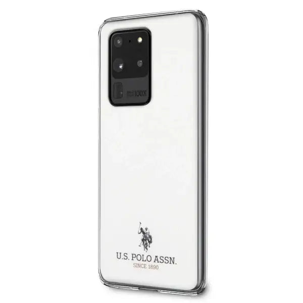 US Polo USHCS69TPUWH S20 Ultra G988 biały/white Shiny - Cell phone cases and covers<<<HurtelXML