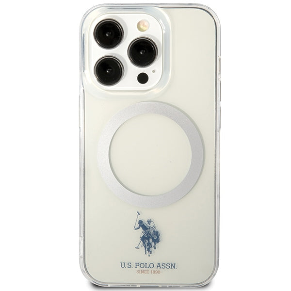 US Polo USHMP15LUCIT iPhone 15 Pro 6.1’’ transparent MagSafe Collection - Cell phone cases and covers<<<HurtelXML