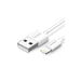 US155 CABLE USB A / Lightining MFI 2m UGREEN - WHITE - Кабели за мобилни устройства<<<Аксесоари за мобилни устройства и