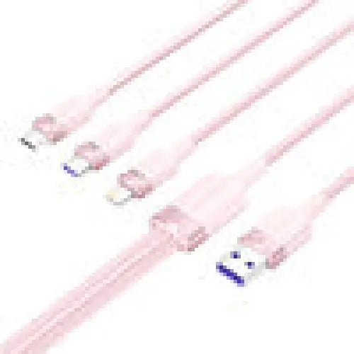 USB 2.0 A to 3-in-1 6A cable Vention CTRPG 1.5M (pink) - USB cables<<<Cables<<<IT Accessories<<<InnproXML