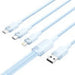 USB 2.0 A to 3in1 3A cable Vention CTPLG 1.5M (blue) - USB cables<<<Cables<<<IT Accessories<<<InnproXML