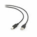 USB 2.0 A to USB B Cable GEMBIRD CCP-USB2-AMBM-6 (1,8) Black 1,8 m - USB зарядни и кабели<<<Електроника Телефони и