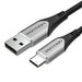 USB 2.0 A to USB-C 3A cable 0.5m Vention CODHD gray - USB to USB-C<<<USB cables<<<GSM Accessories<<<InnproXML