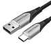 USB 2.0 A to USB-C 3A cable 0.5m Vention CODHD gray - USB to USB-C<<<USB cables<<<GSM Accessories<<<InnproXML