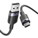 USB 2.0 A to USB-C 3A cable Vention CTNBH 2M (black) - USB cables<<<Cables<<<IT Accessories<<<InnproXML