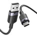 USB 2.0 A to USB-C 3A cable Vention CTNBH 2M (black) - USB cables<<<Cables<<<IT Accessories<<<InnproXML